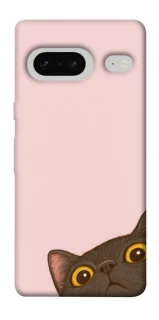 Чохол на Google Pixel 7 Peeping cat фото 1 з 1