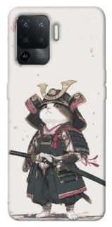 Чохол на Oppo Reno 5 Lite Samurai Cat Warrior фото 1 з 1