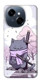 Чохол на TECNO Spark Go 1 Samurai cat фото 1 Чохол на TECNO Spark Go 1 Samurai cat фото 1 з 1