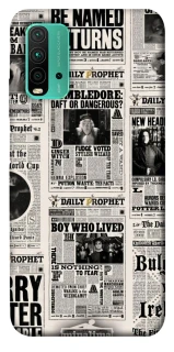 Чехол на Xiaomi Redmi Note 9 4G / Redmi 9 Power Harry Potter newspaper фото 1 из 1