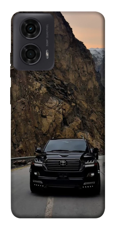 Чохол на Motorola Moto G04 Land Cruiser black фото 1 з 1