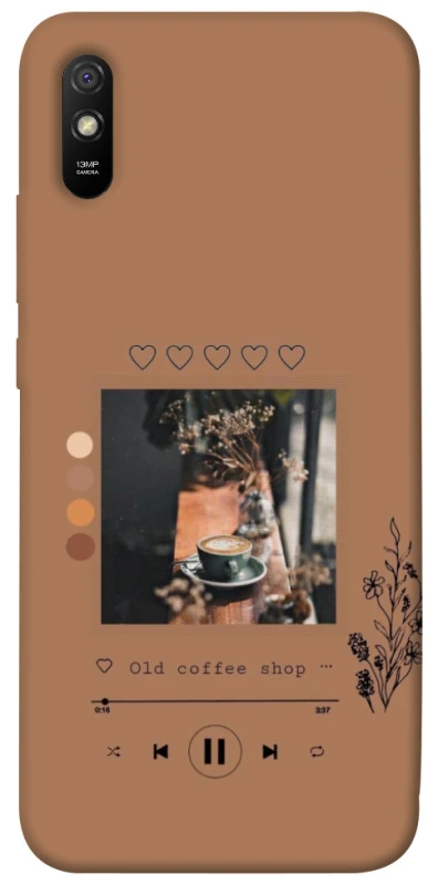 Чохол на Xiaomi Redmi 9A Coffee player фото 1 з 1