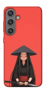 Чехол на Samsung Galaxy S24 Red samurai фото 1 из 1