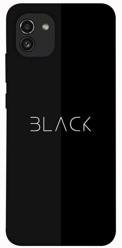 Чохол на Samsung Galaxy A03 Black фото 1 з 1