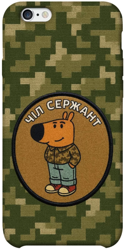 Чехол на Apple iPhone 6/6s plus (5.5") Чил сержант фото 1 из 1