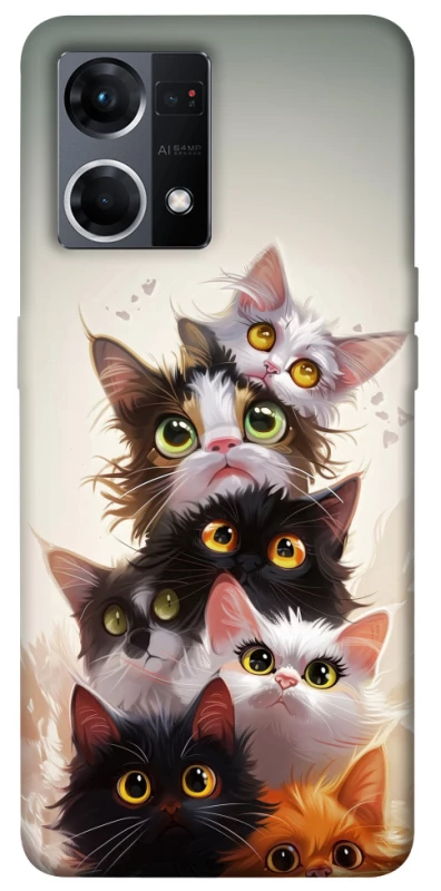 Чехол на Oppo Reno 7 4G Сat eyes фото 1 из 1