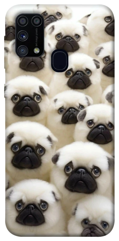 Чохол на Samsung Galaxy M31 Doggy Pug Love фото 1 з 1
