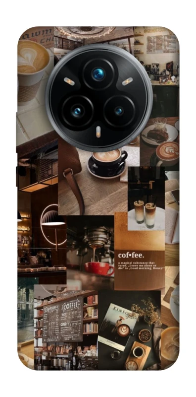 Чехол на Realme 14 Pro+ Coffee collage ver.2 фото 1 из 1