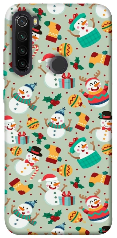Чехол на Xiaomi Redmi Note 8T Новогодний v2 фото 1 из 1