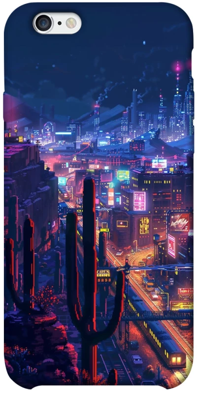Чехол на Apple iPhone 6/6s plus (5.5") Night city фото 1 из 1