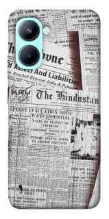 Чехол на Realme C33 Газеты фото 1 из 1