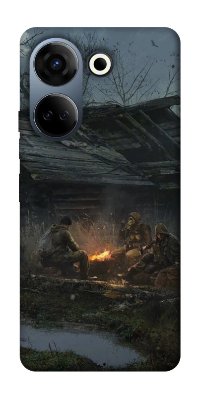 Чехол на TECNO Camon 20 Pro (CK7n) Сталкер v15 фото 1 из 1