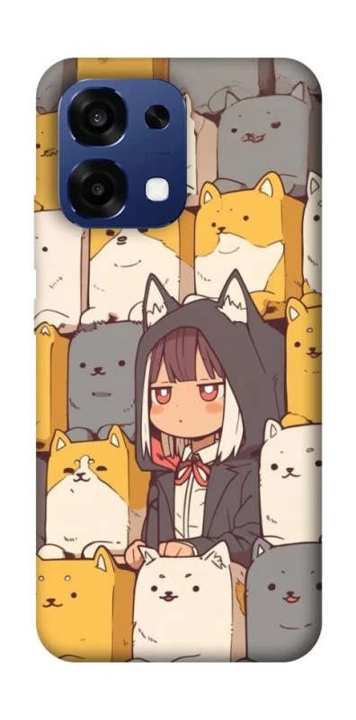 Чохол на Oppo A6 Pro 4G/5G Like a cat фото 1 з 2