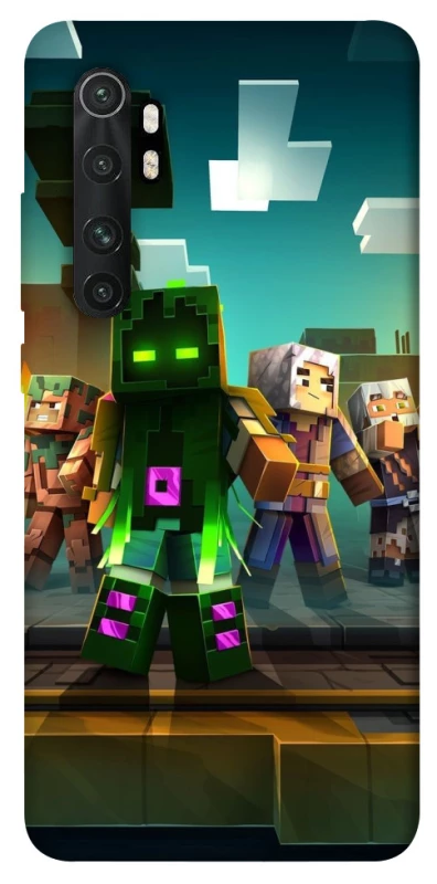 Чохол на Xiaomi Mi Note 10 Lite Minecraft dungeon фото 1 з 1