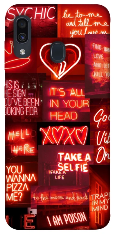 Чохол на Samsung Galaxy A20 / A30 Love collage ver.7 фото 1 з 1