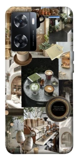 Чехол на OnePlus Nord N20 SE Coffee collage ver.4 фото 1 из 1