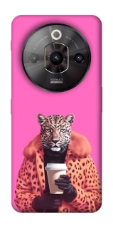 Чохол на ZTE Nubia Focus Pro Леопард з кавою фото 1 з 1