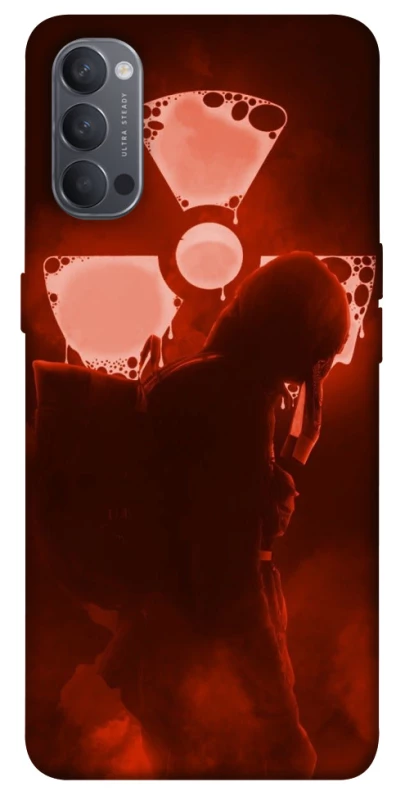 Чехол на Oppo Reno 4 Радиация v8 фото 1 из 1