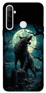 Чохол на Realme 6i Вовк під місяцем фото 1 з 1