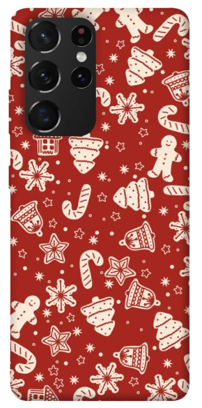 Чохол на Samsung Galaxy S21 Ultra Новорічний v3 фото 1 з 1