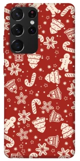 Чохол на Samsung Galaxy S21 Ultra Новорічний v3 фото 1 з 1