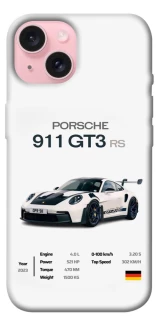 Чехол на Apple iPhone 15 (6.1") Porsche 911 GT3 фото 1 из 1