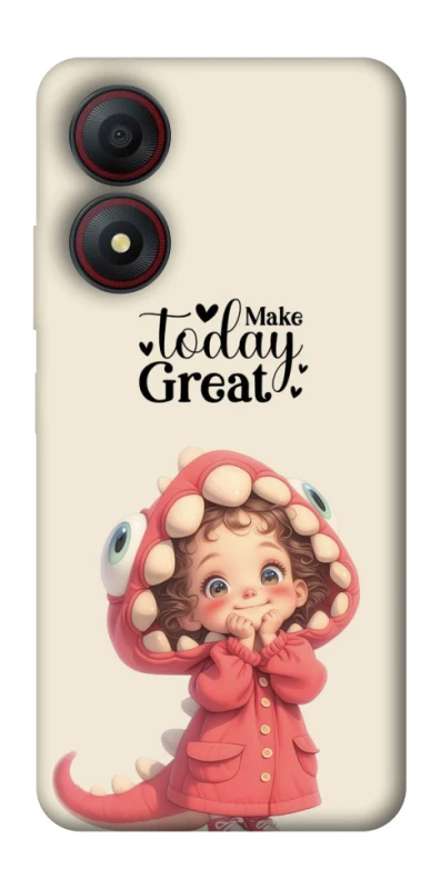 Чохол на ZTE Blade A34 4G Make today great фото 1 з 1