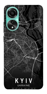 Чохол на Oppo A78 4G Kyiv map фото 1 з 1