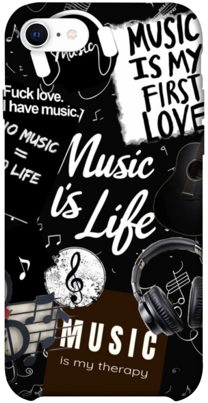 Чохол на Apple iPhone SE (2020) Music is Life фото 1 з 1