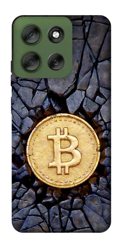Чохол на Motorola Moto G56 5G Bitcoin cracks фото 1 з 1