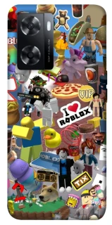 Чехол на Oppo A57s Roblox collage ver.5 фото 1 из 1