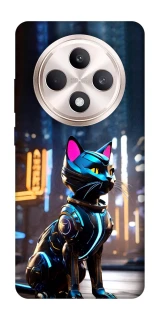 Чехол на Oppo Reno 12 F 4G/5G Cyber cat фото 1 из 1