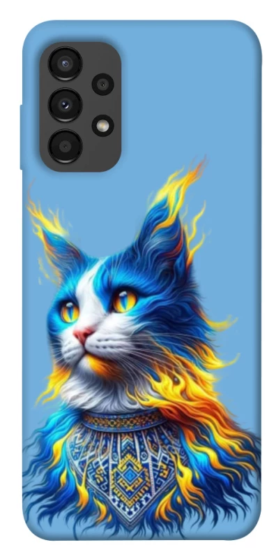 Чохол на Samsung Galaxy A13 4G Кіт патріот фото 1 з 1