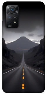 Чехол на Xiaomi Redmi Note 11 Pro 4G/5G Black mountains фото 1 из 1