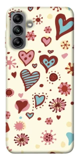 Чохол на Samsung Galaxy A04s Pretty hearts фото 1 з 1
