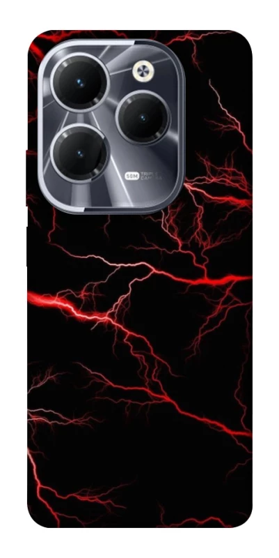 Чохол на Infinix Hot 40 Pro Червона молнія фото 1 з 1
