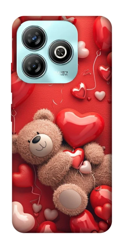 Чохол на ZTE Blade A75 4G bear in hearts фото 1 з 1