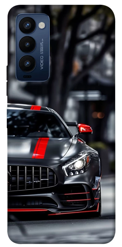Чохол на TECNO Camon 18 Black Mercedes фото 1 з 1