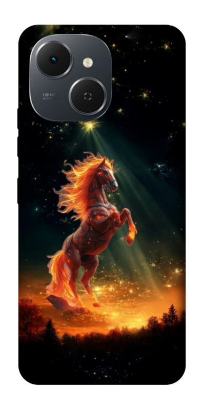 Чохол на TECNO Spark 40C Red Fire Horse ver.2 фото 1 з 1