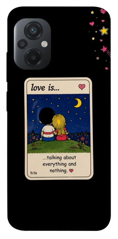 Чохол на Xiaomi Poco M5 Love is ver.6 фото 1 з 1