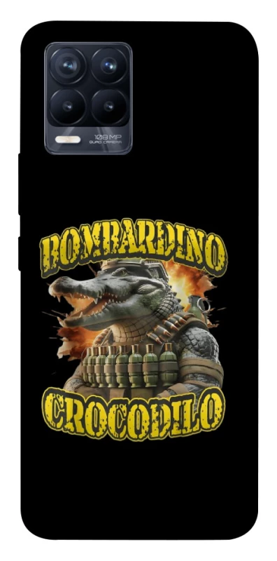 Чехол на Realme 8 Bombardino Crocodilo фото 1 из 1
