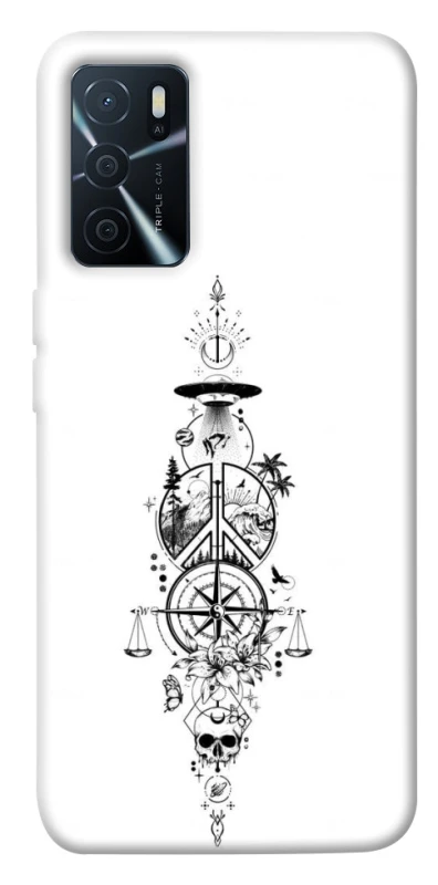 Чехол на Oppo A16s / A16 Tattoo ver.7 фото 1 из 1