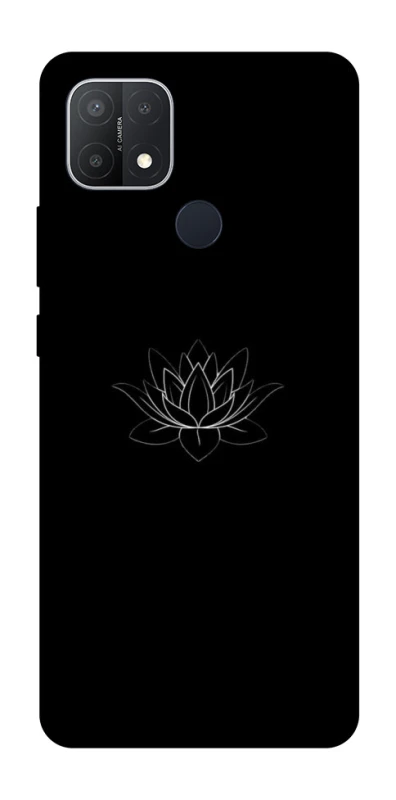 Чохол на Oppo A15s / A15 Black Lotus фото 1 Чохол на Oppo A15s / A15 Black Lotus фото 1 з 1