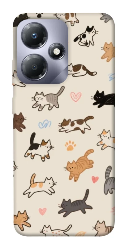 Чохол на Infinix Hot 30 Play Cat style ver.2 фото 1 з 1