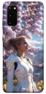 Чехол на Samsung Galaxy S20 Cyber space girl ver.1 фото 1 из 1