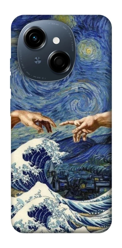 Чохол на TECNO Spark Go 1 Art collage ver.7 фото 1 з 1