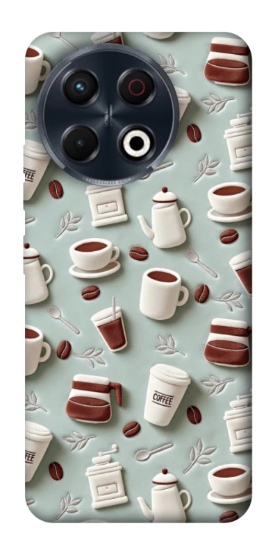 Чехол на TECNO Spark 30 Pro (KL7) Your Coffee ver.2 фото 1 из 1