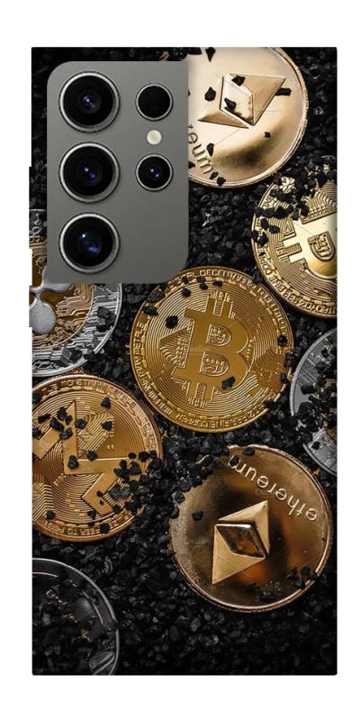 Чохол на Samsung Galaxy S24 Ultra Many coins v2 фото 1 з 1