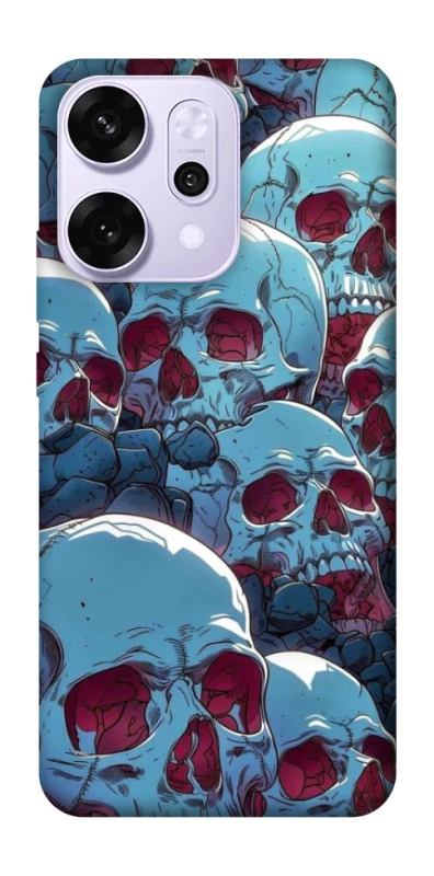 Чохол на Oppo Reno 14 Pro Skulls v2 фото 1 з 1