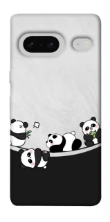 Чохол на Google Pixel 7 Four pandas фото 1 з 1